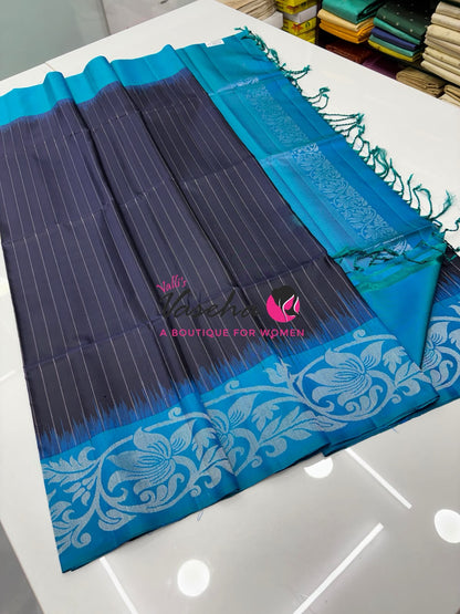 Pure Soft Silk Saree - Happy Sale - 20%less - VVAD001