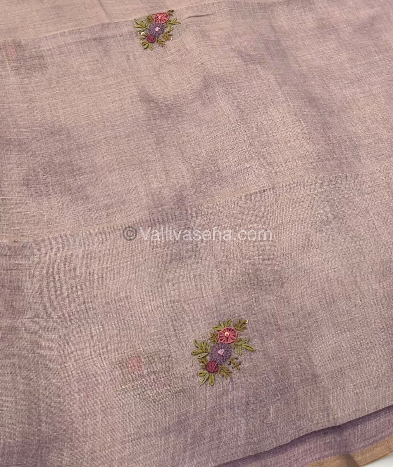 French Knot - Tissue Saree -  VVLFN001