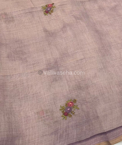 French Knot - Tissue Saree -  VVLFN001