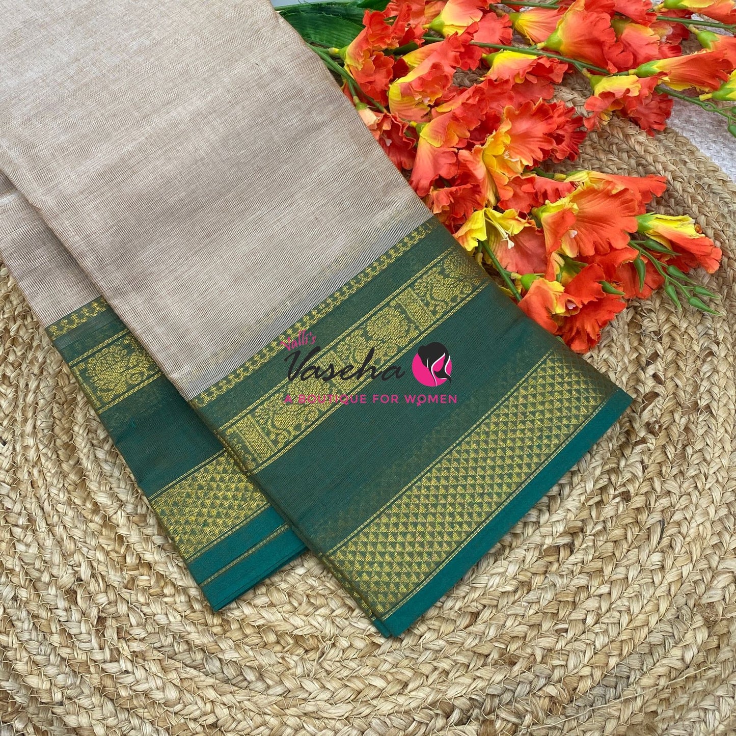Kanchi Cotton Saree - VVKCS032