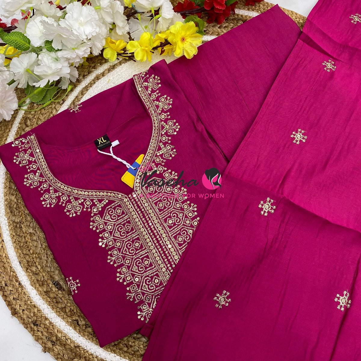 Ready Made |Salwar, Kameez & Duppatta(3pc) | Vedika Silk  | VVRMS023