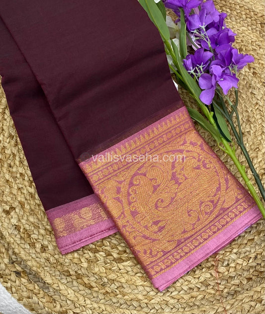 Kanchi Cotton Saree - VVKCS007