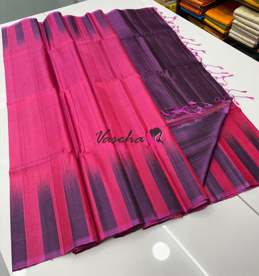 Pure Soft Silk Saree /Jute Duppion Silk - VVPJS001