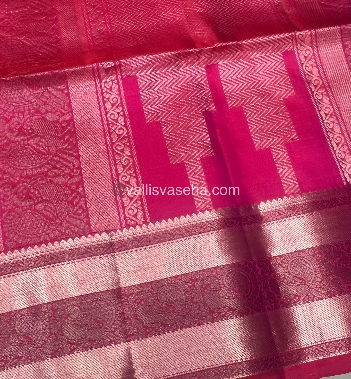 Pure Soft Silk Saree - Pink Shade - VVPSS063