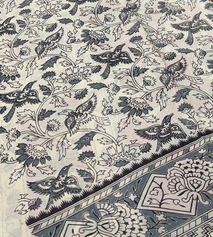 Pure Kalamkari Cotton Saree - VVPKC002