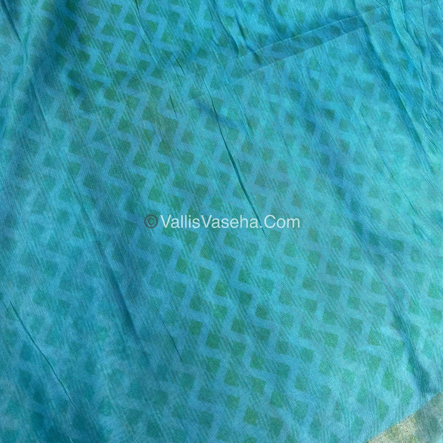 30% less - Offer Saree - Semi Bhagalpuri Saree - VVDS006