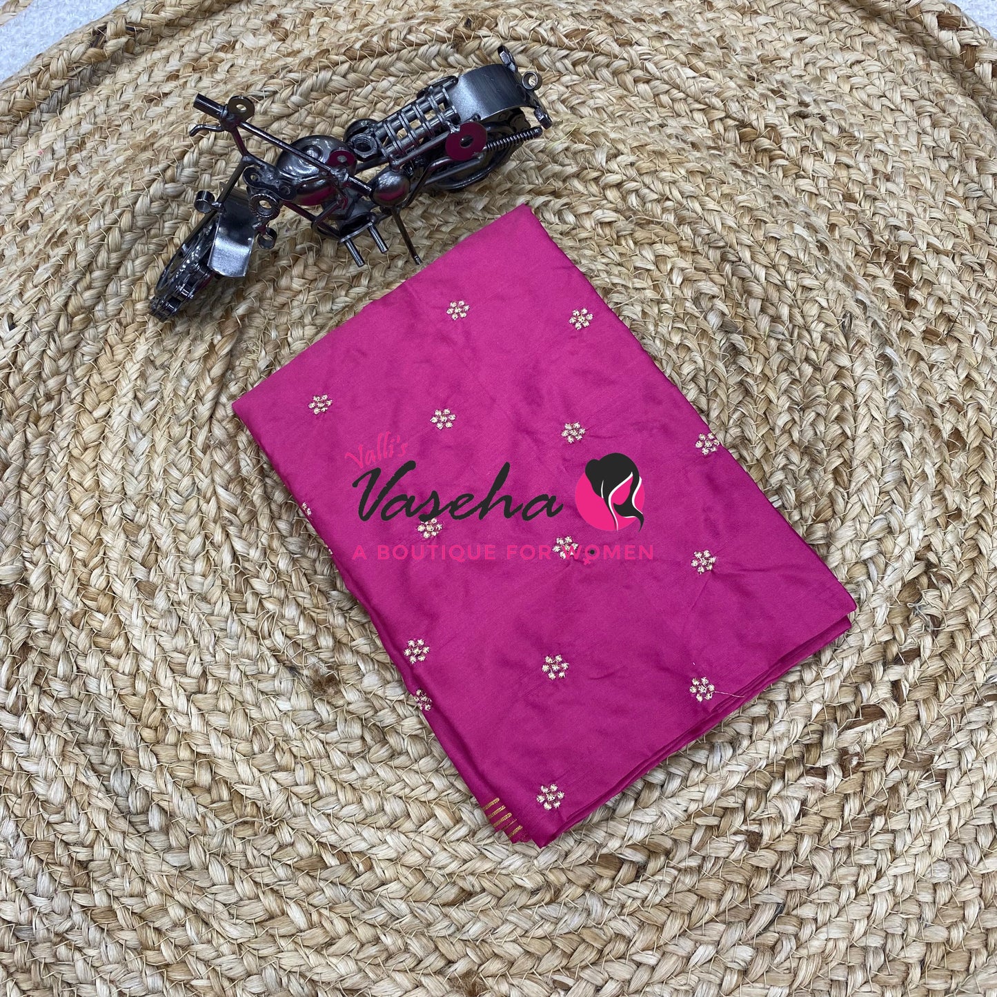 Blouse Bit - Pack Of 10pcs - Assorted-  Semi Silk - 1 mtr - VVBB005