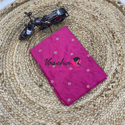Blouse Bit - Pack Of 10pcs - Assorted-  Semi Silk - 1 mtr - VVBB005