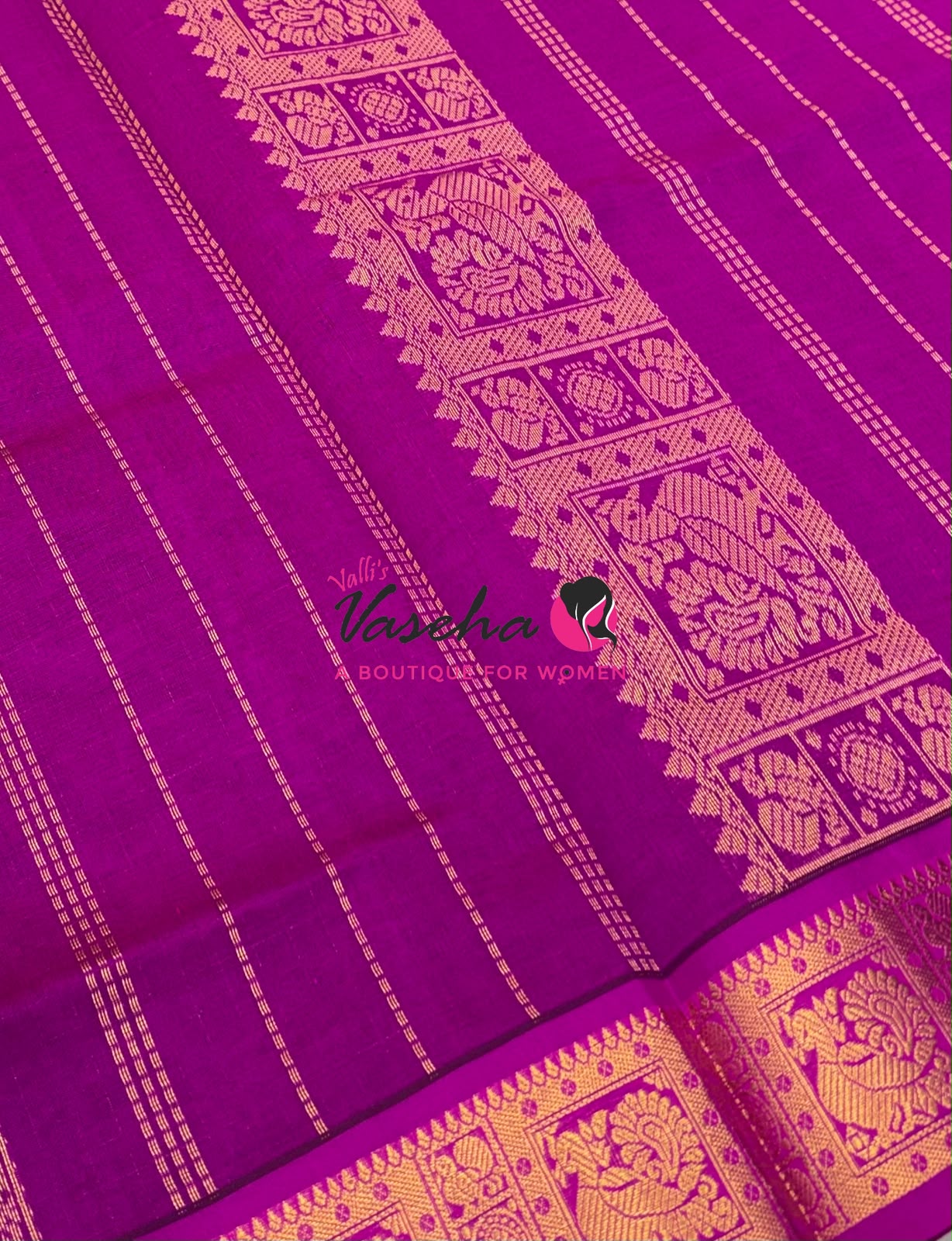 Semi Silk Cotton Saree Lakshadeepam Shade |VVSSC009