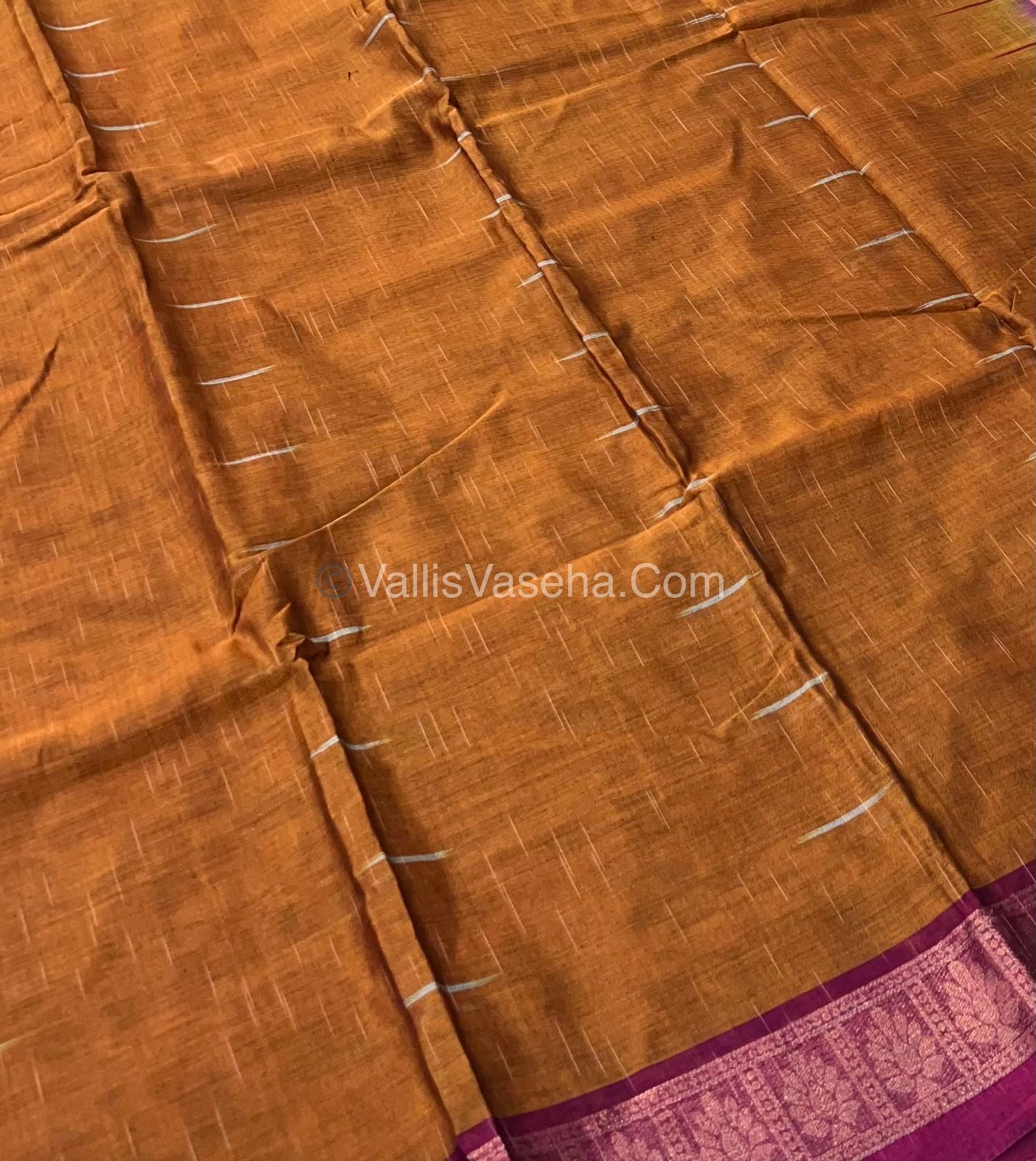 Dhaka Cotton Saree - VVDCS001