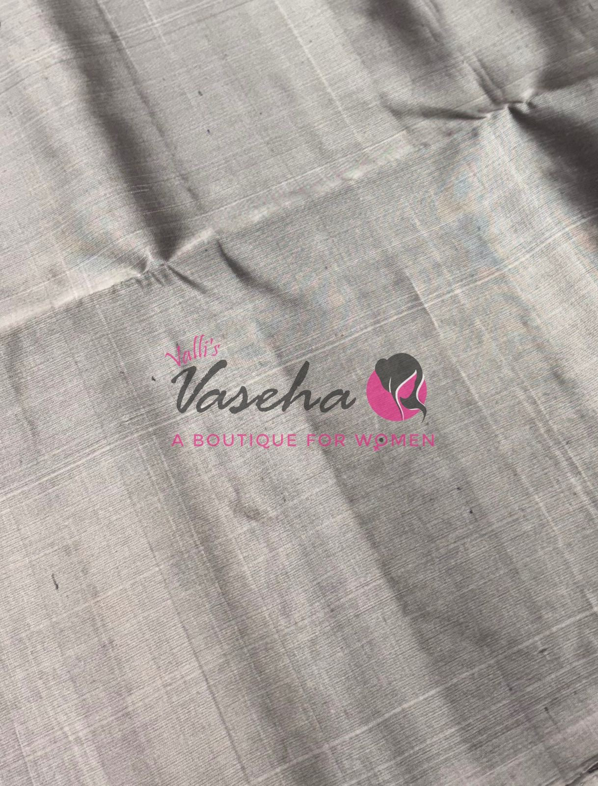 Pure Soft Silk Saree - (1.75 Warp) Shade Of Purple & Grey Combo - VVPSS064