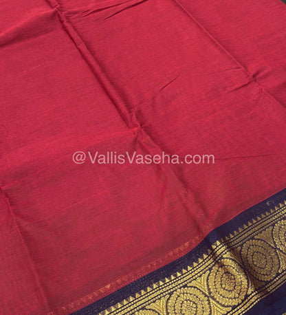 Kanchi Cotton Saree - VVKCS016