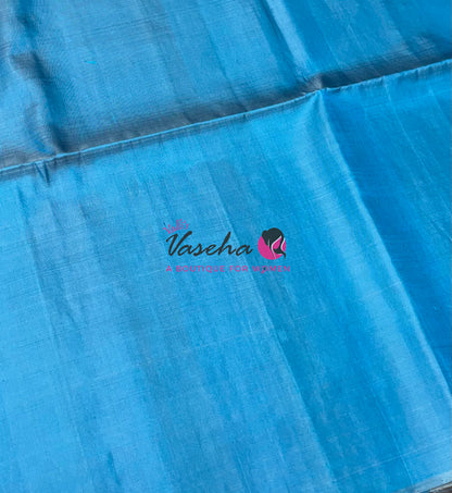 Pure Soft Silk Saree /Jute Duppion Silk - VVPJS001
