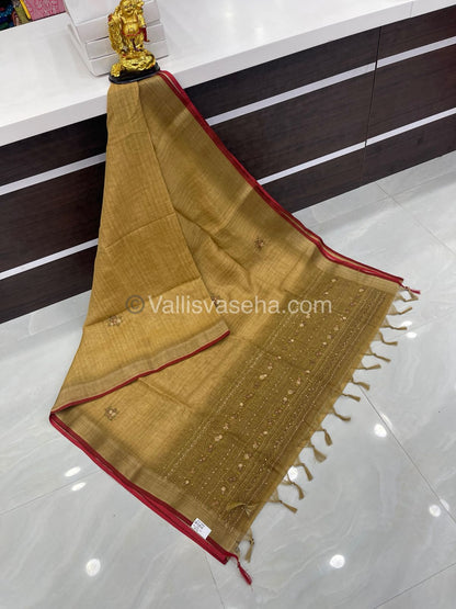 French Knot - Tissue Saree -  VVLFN001