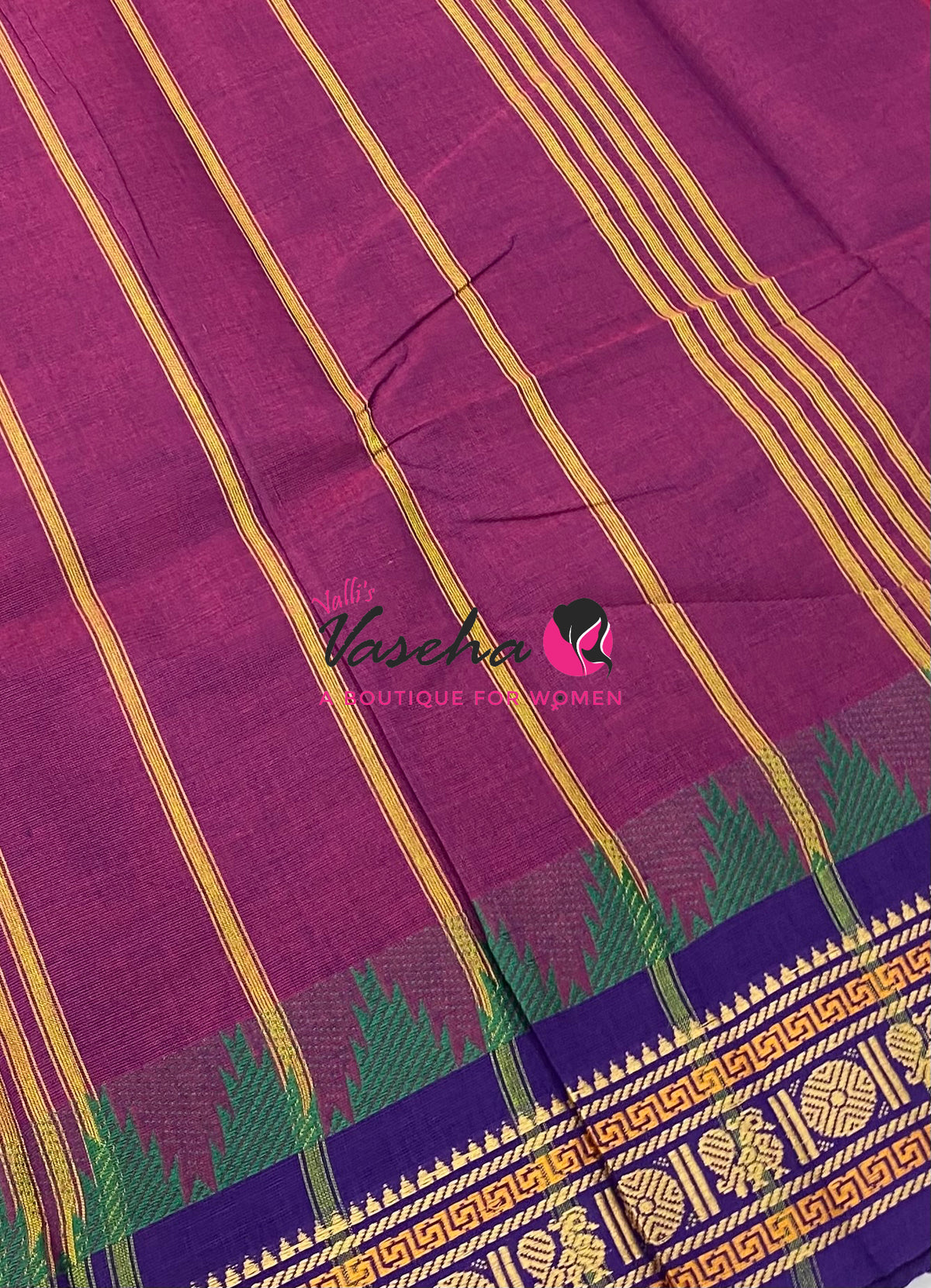 Chettinadu Cotton Saree - VVCCS003