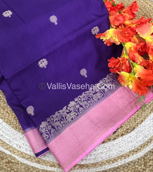 Russian Viscose - Premium Viscose Saree - VVRVS001