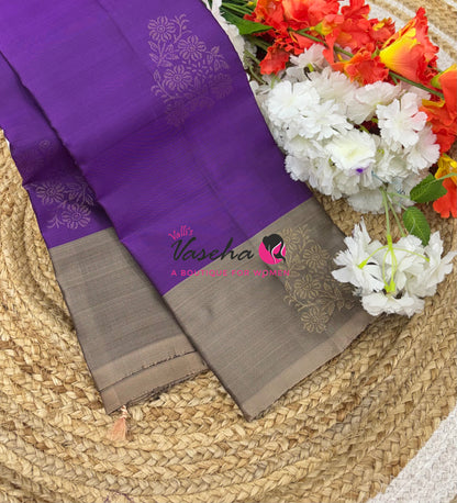 Half Mix - Pure Soft Silk Saree - VVPSS083