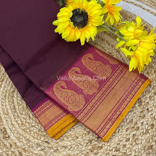 Kanchi Cotton Saree - VVKCS010