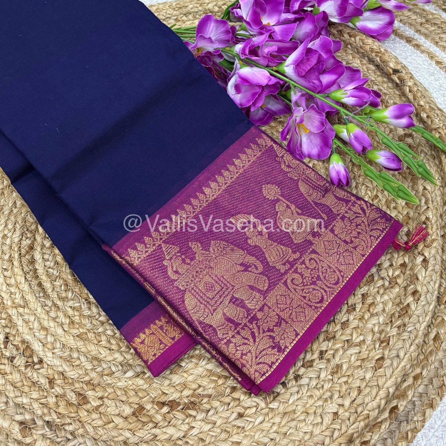Kanchi Cotton Saree - VVKCS016