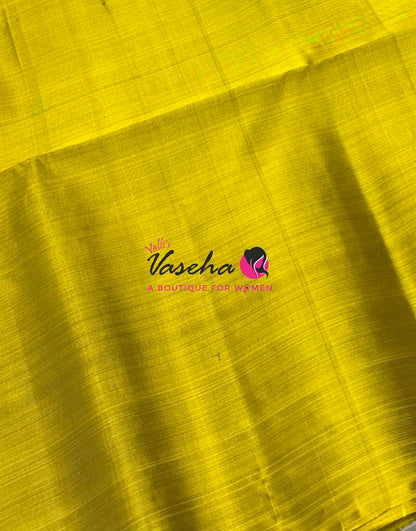 Half Mixed Soft Silk Saree - Green & Green  - VVPSS073