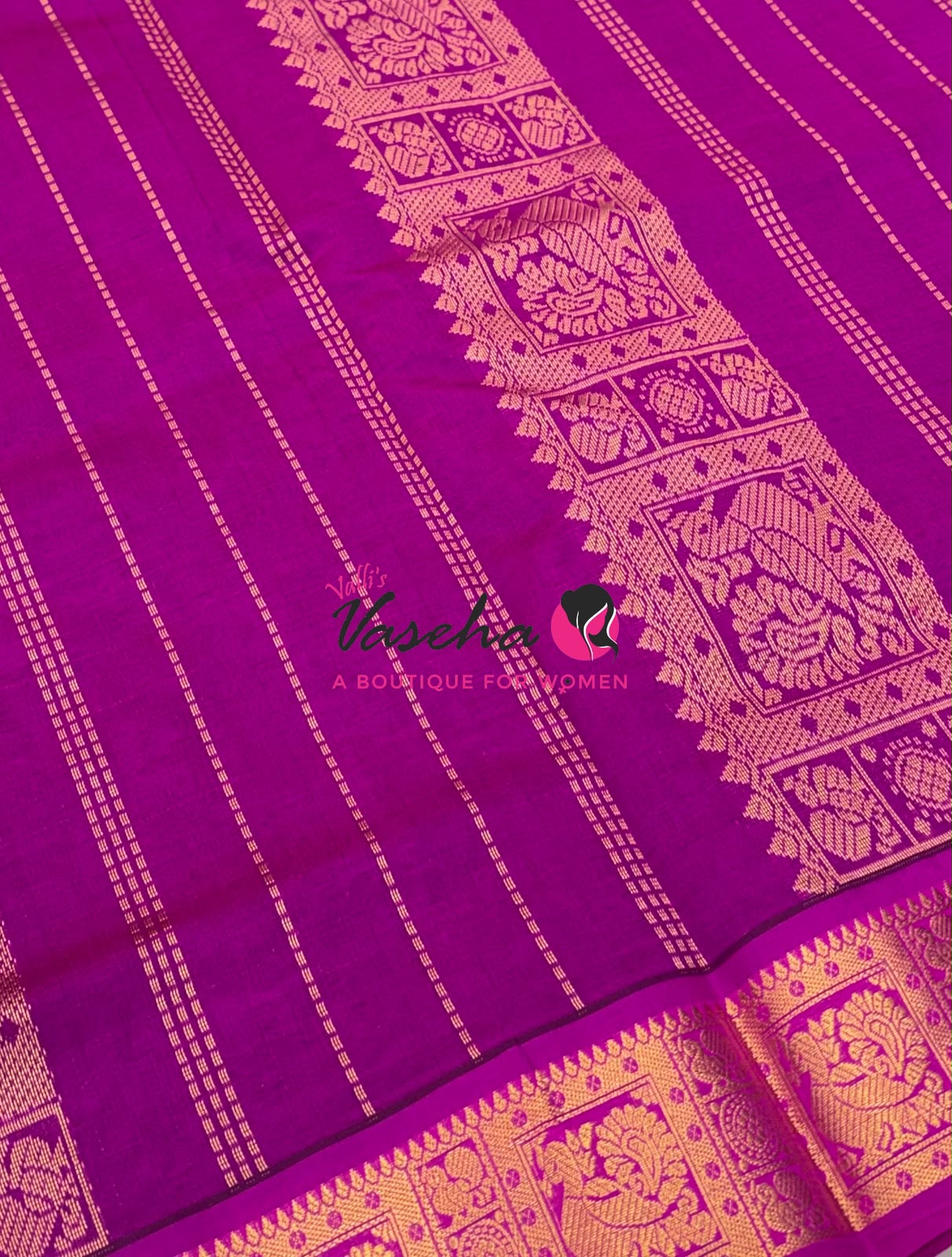 Semi Silk Cotton Saree | Lakshadeepam |VVSSC009