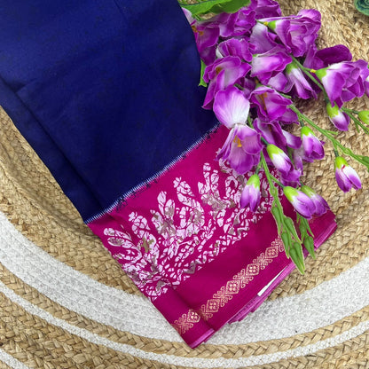 Budget Friendly Sarees - Casual Wear Sarees - Crackle Silk - VVCS002
