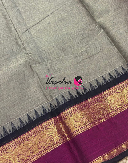 Kanchi Cotton Saree - VVKCS025