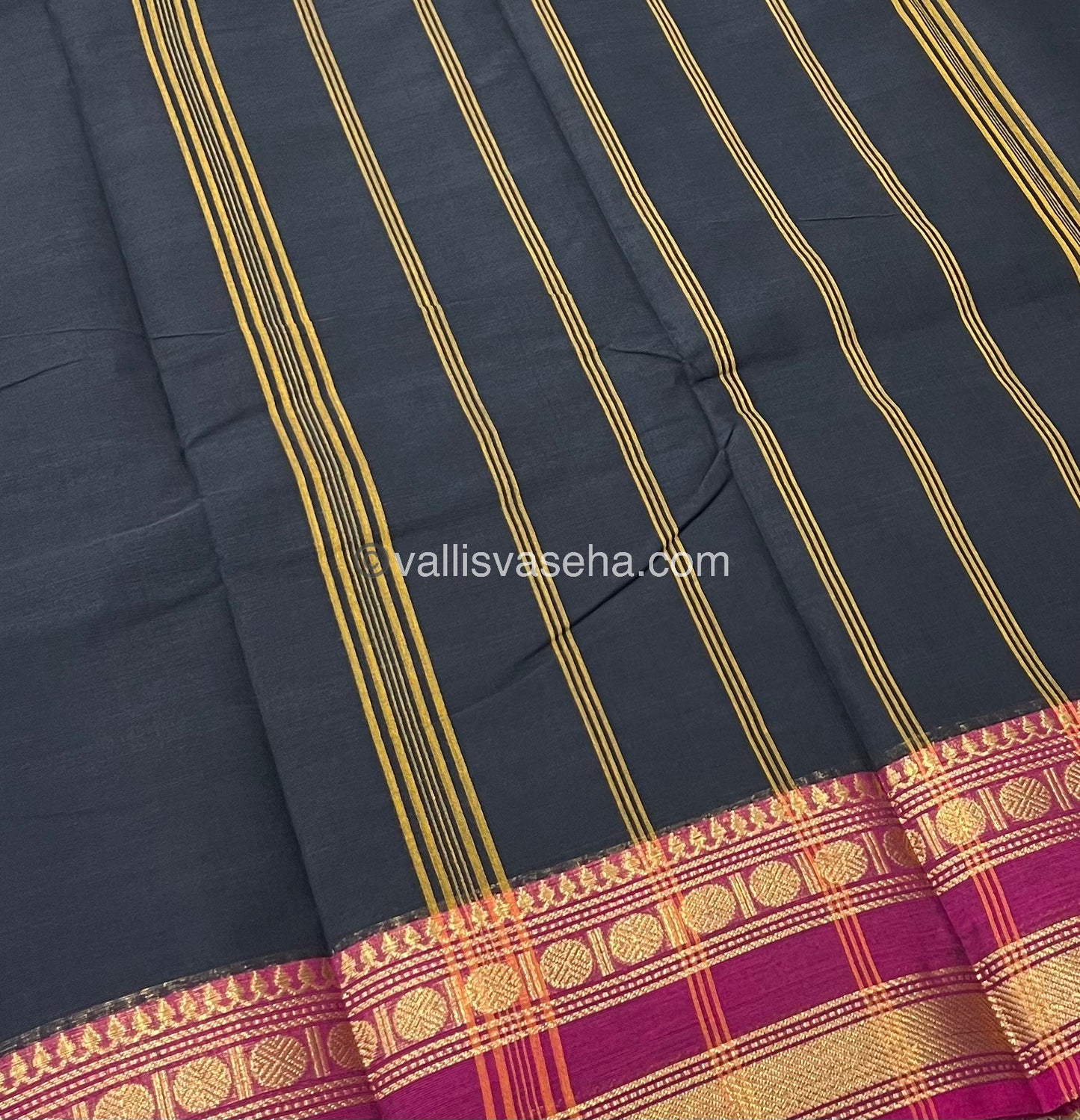 Kanchi Cotton Saree - VVKCS009