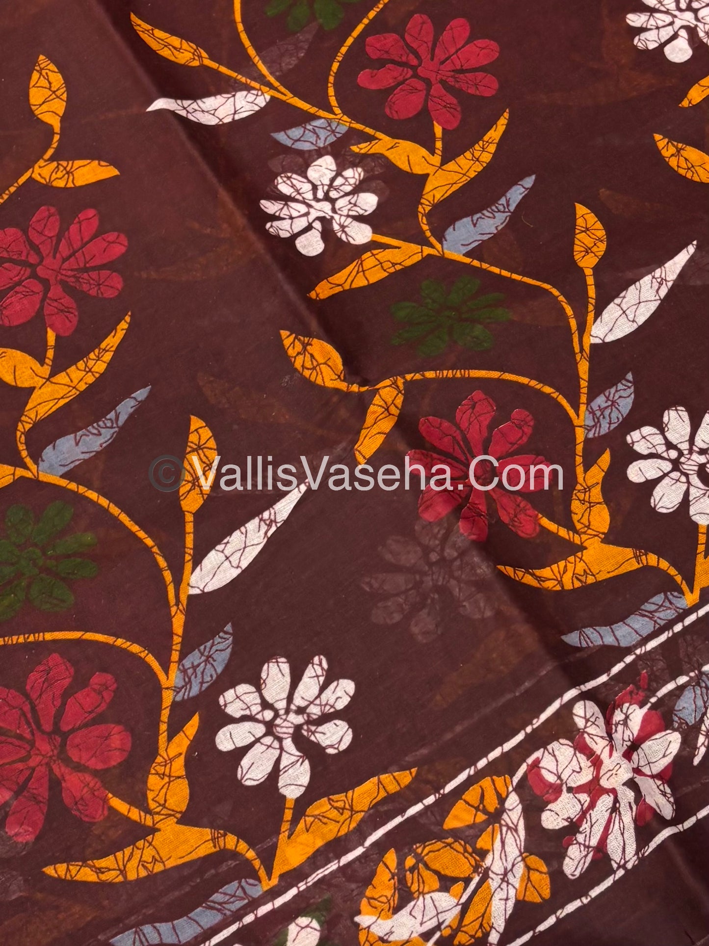 Pure Cotton Voile Saree | VVPVC001
