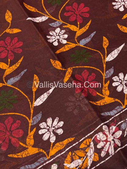 Pure Cotton Voile Saree | VVPVC001