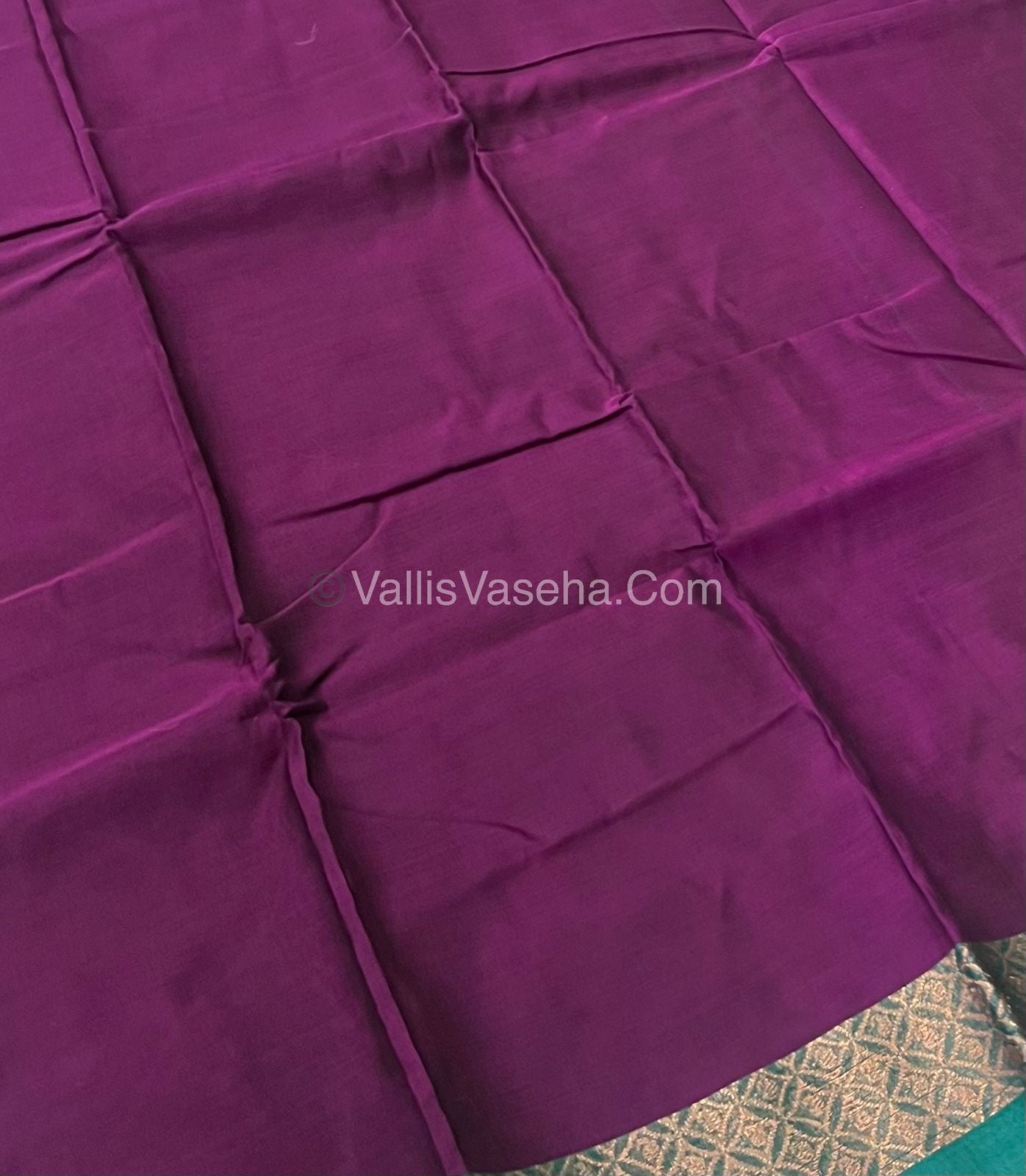 Dhaka Cotton Saree - VVDCS001