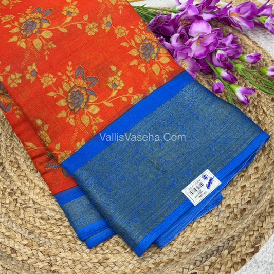 50% less - Offer Saree - Mixed Cotton Saree - VVDS003