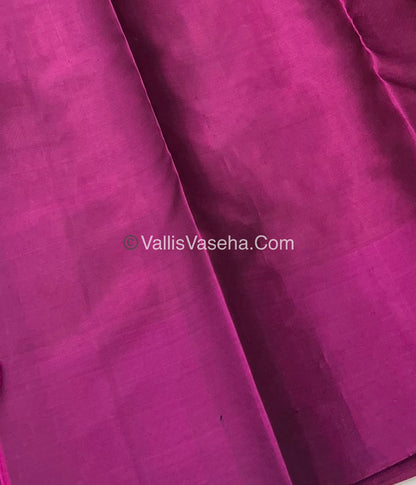 Half Mix - Pure Soft Silk Saree - VVPSS030