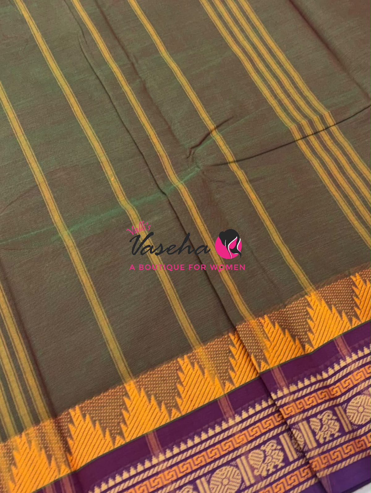Chettinadu Cotton Saree - VVCCS003