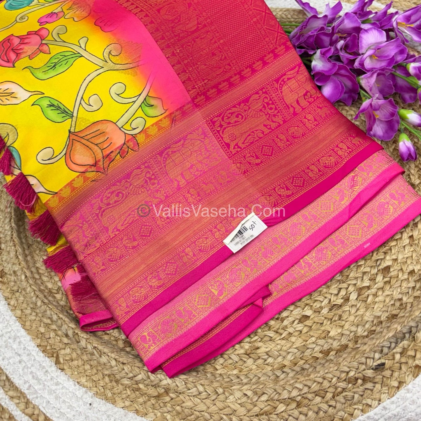 50% less - Offer Saree - Semi Soft Silk Saree - VVDS003