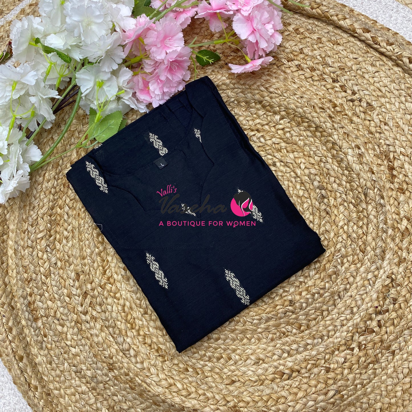 Ready Made - Semi Raw Silk - Kurti - VVRKC006