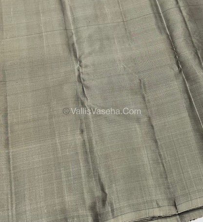 Half Mix - Pure Soft Silk Saree - VVPSS054