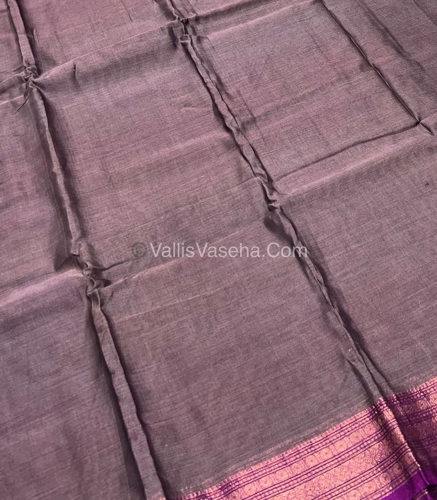 Dhaka Cotton Saree - VVDCS001