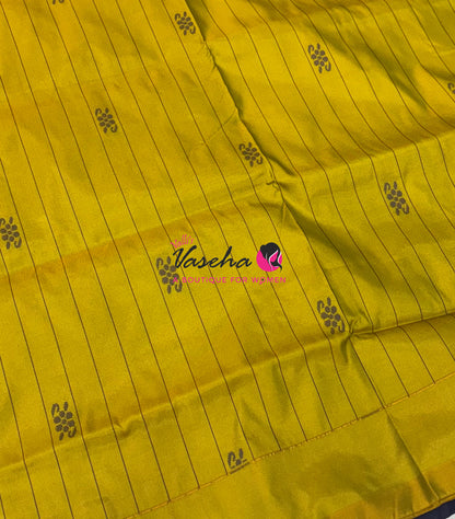Vazhai Pattu Saree / Banana Pith - With Blouse - VVVPS003