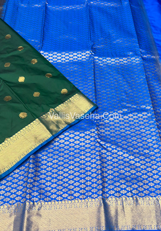 Semi Kanchipuram Soft Silk - VVSSS009