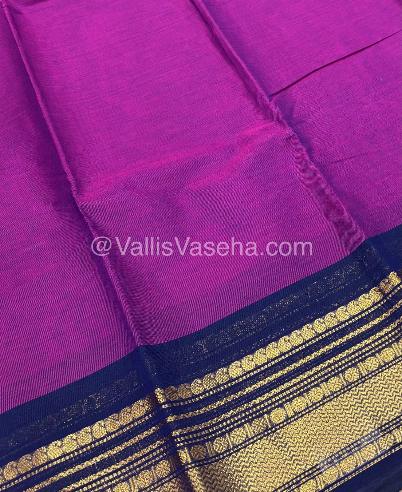Kanchi Cotton Saree - VVKCS016