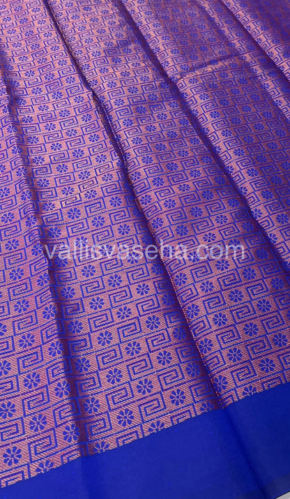 Banarasi - Copper Zari Saree - VVCZ001