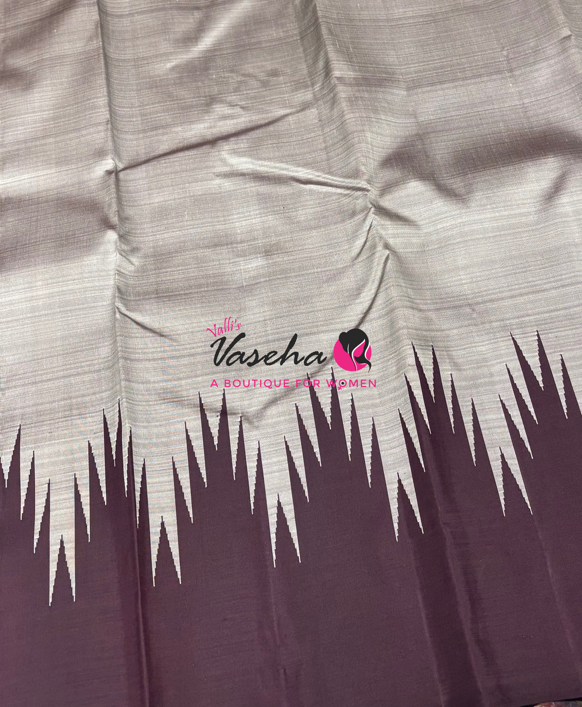 Pure Kanchipuram Silk Saree - Thalampoo - VVPS029