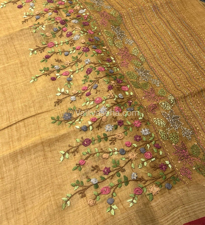 French Knot - Tissue Saree -  VVLFN001