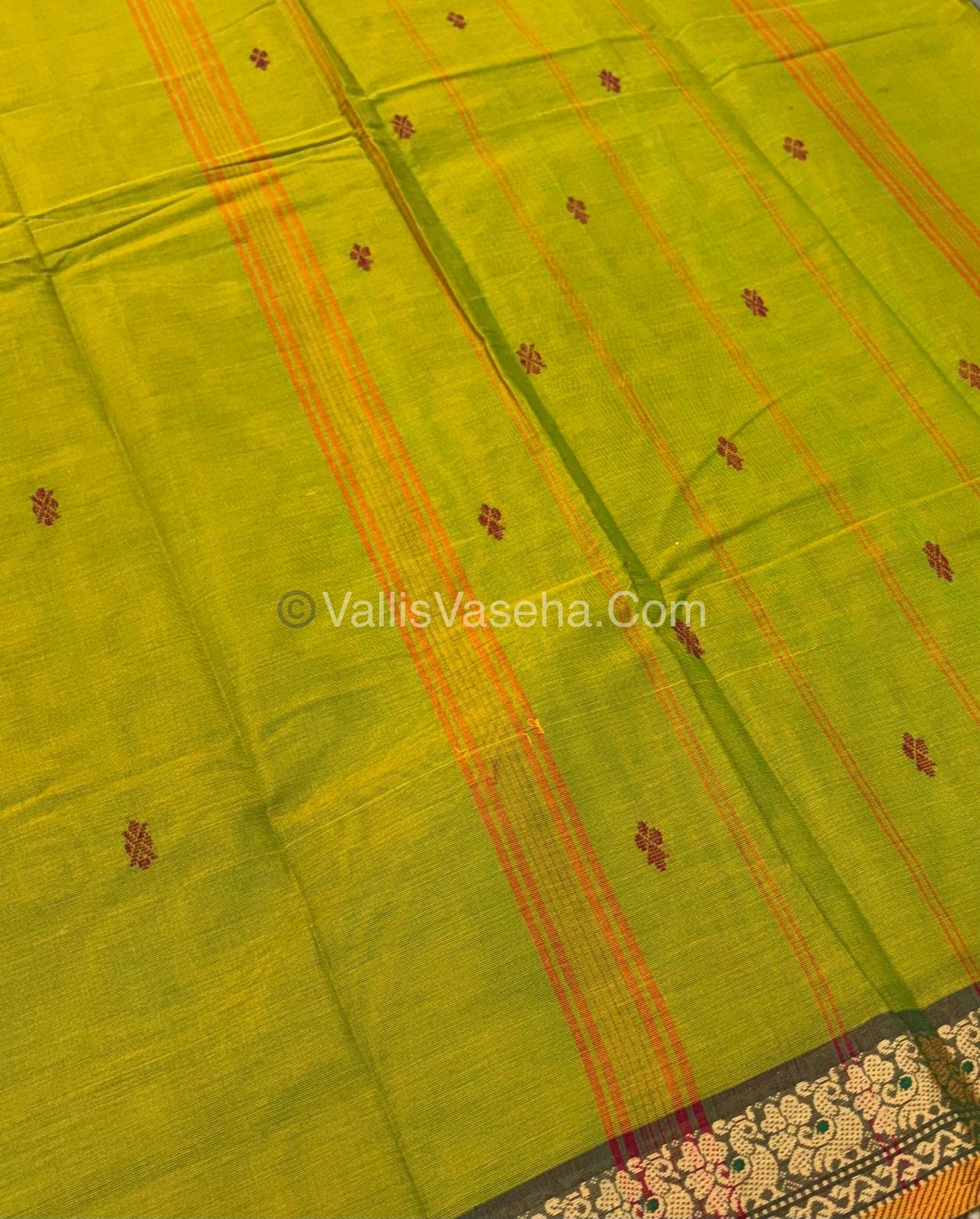 Kanchi Cotton Saree - VVKCS017