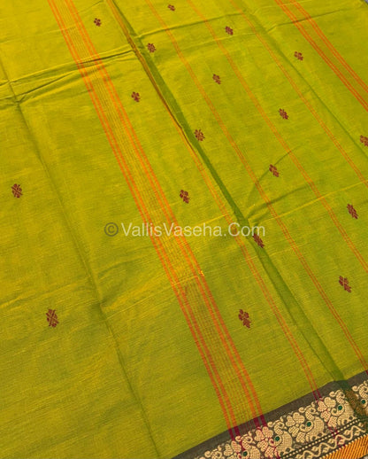 Kanchi Cotton Saree - VVKCS017