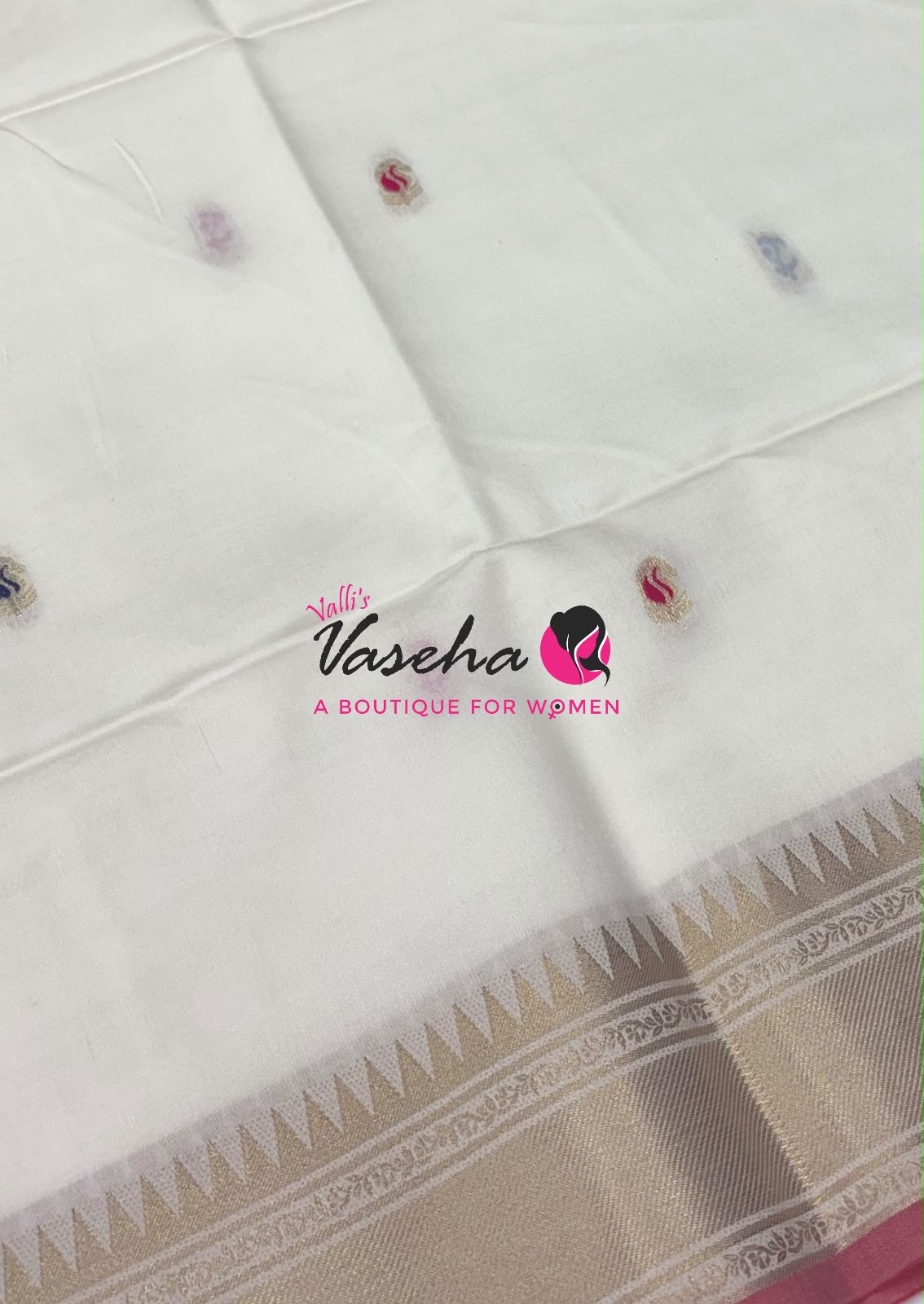 Semi Raw silk - Cream Shade - VVRS010