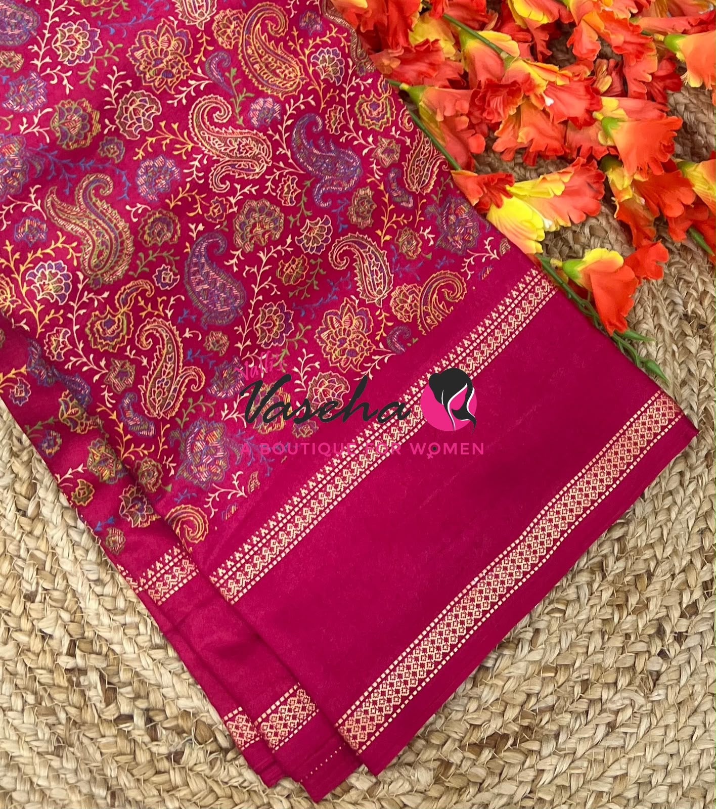 Casual Wear - Fancy Mixed Cotton - Pink Shade - VVFMC007