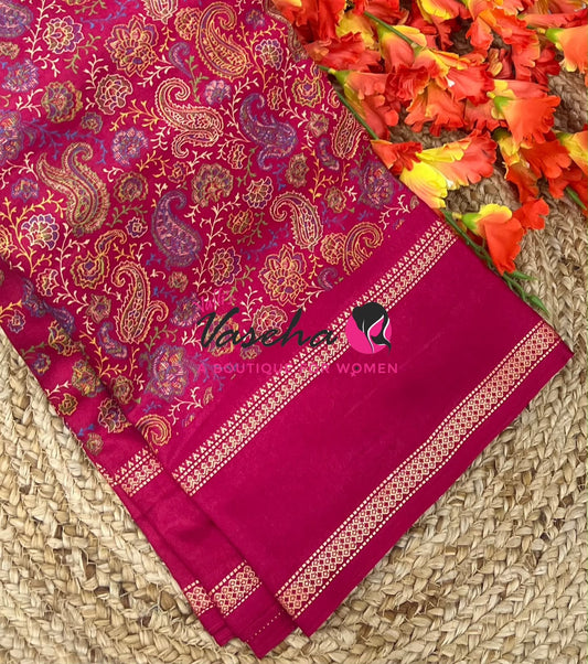 Casual Wear - Fancy Mixed Cotton - Pink Shade - VVFMC007