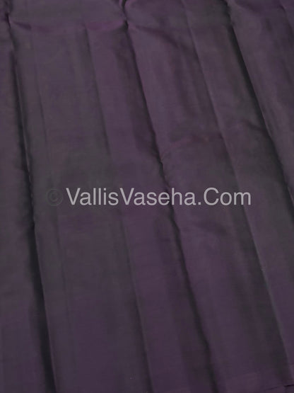 Half Mix - Pure Soft Silk Saree - VVPSS075